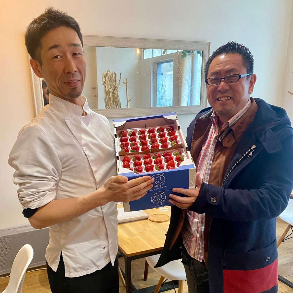 Fraises Tochiotome YANASE san Vertus et ITO san