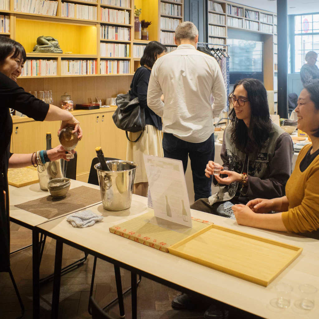 Évènement - Pop-Up Store Hôtel Square Louvois Juin 2024 - Dégustation de Sake